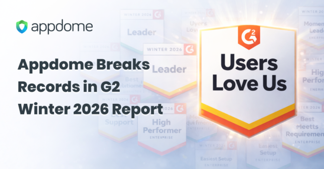 Appdome  breaks Records  in G2 Winter 2026